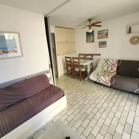 Alcove Rez De Jardin Proche Aqualand Pour 5 Pers - Fr-1-607-34 * Agde